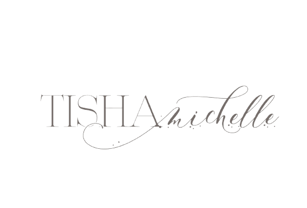 A green background with the word tisha australia written in white letters.